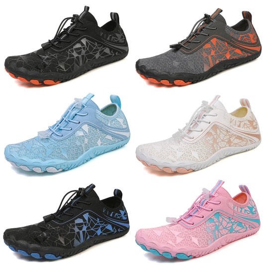 Quick-Dry Unisex Aqua Shoes for Adults - Perfect for Swimming, Beach, and Water Activities (Sizes 46-47)