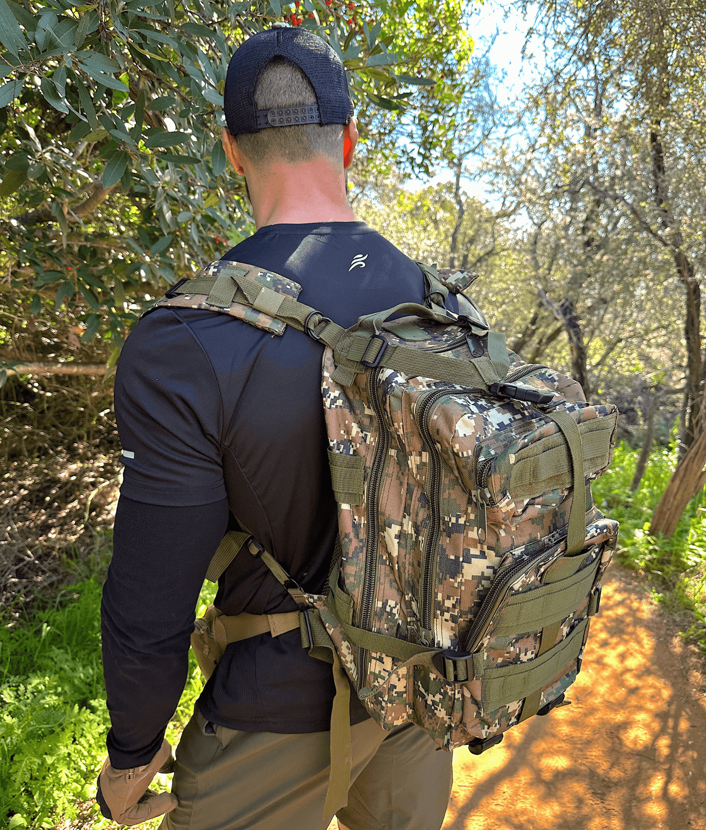 Jupitergear 25L Unisex Molle Backpack - Versatile Rucksack & Range Bag